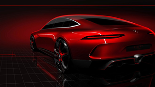 The Mercedes-AMG GT Four-Door Concept Should Be Pretty Kickass